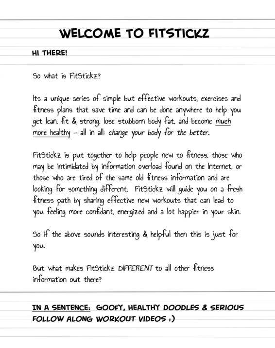 Fitstickz - Healthy Doodles Serious Effective Home Workouts Book 2 Fat Burning Dumbbell or Resistance Workouts At Home - photo 10