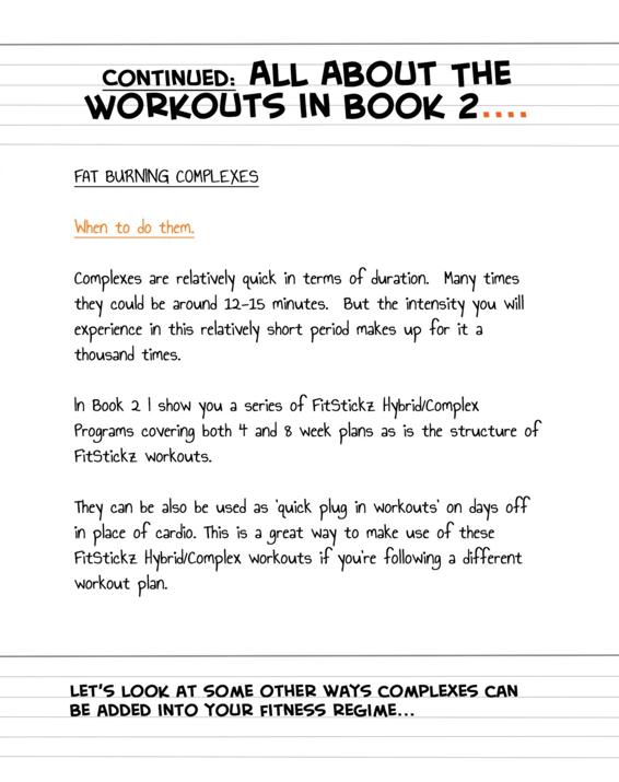 Fitstickz - Healthy Doodles Serious Effective Home Workouts Book 2 Fat Burning Dumbbell or Resistance Workouts At Home - photo 21