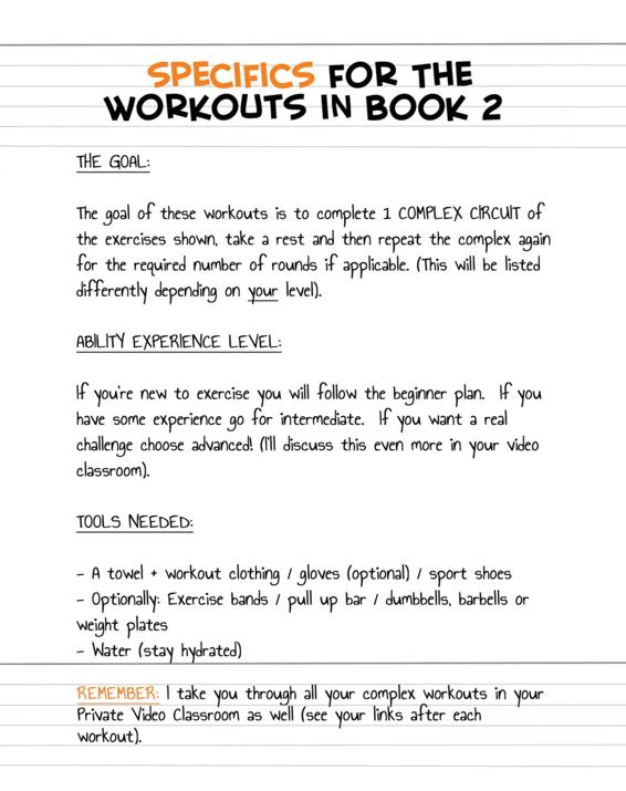 Fitstickz - Healthy Doodles Serious Effective Home Workouts Book 2 Fat Burning Dumbbell or Resistance Workouts At Home - photo 26