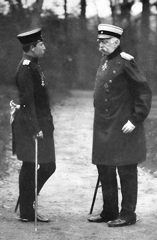 Emperor William II and Prince Otto von Bismarck at Friedrichsruh the latters - photo 12