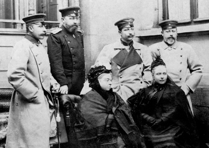 The royal family at Coburg April 1894 Standing left to right Arthur Duke - photo 14