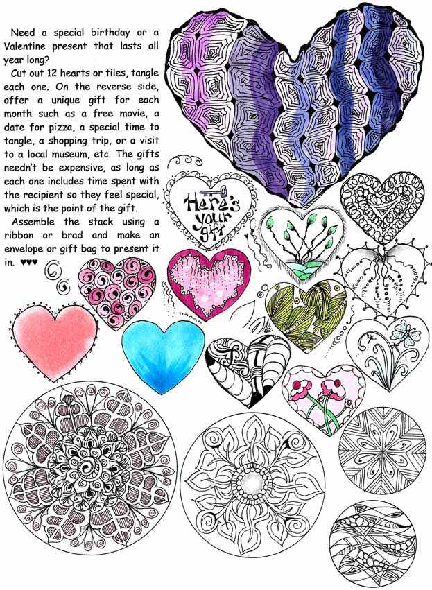 Zentangle from the Heart - photo 11