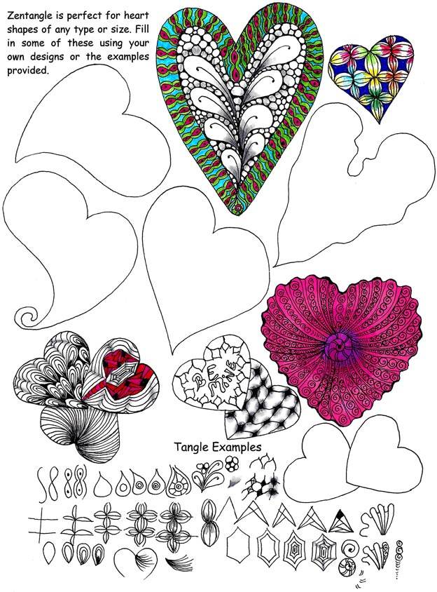 Zentangle from the Heart - photo 13