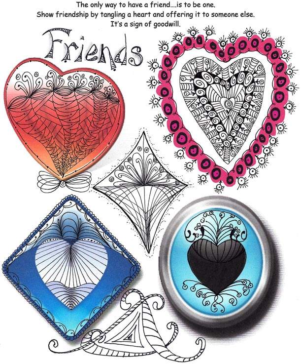 Zentangle from the Heart - photo 30