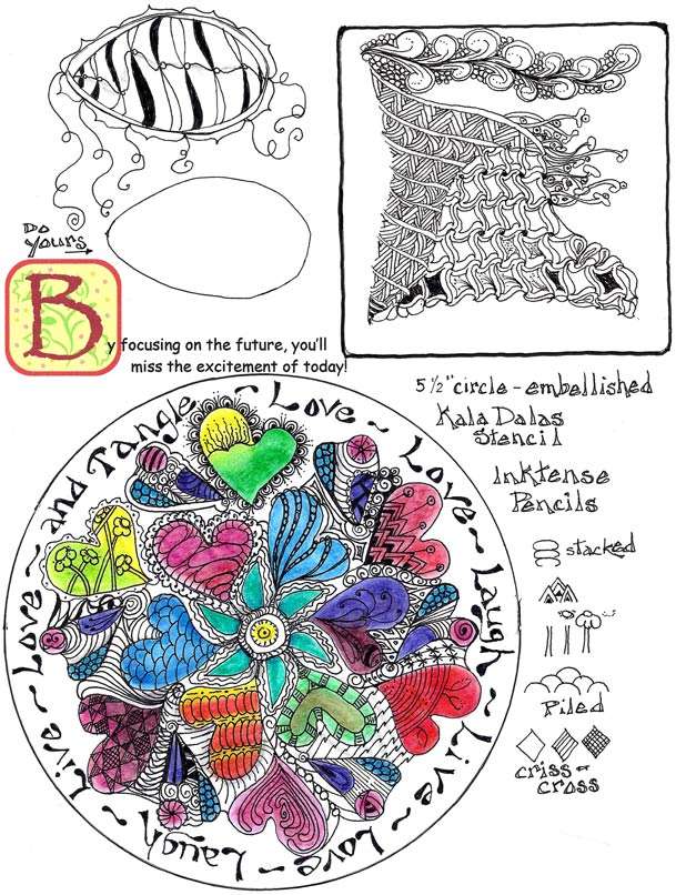 Zentangle from the Heart - photo 36