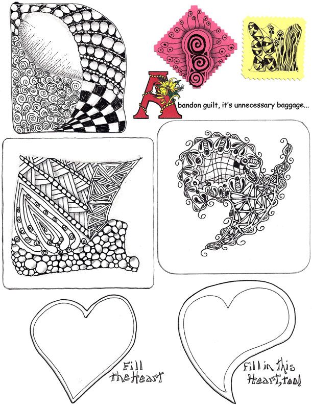 Zentangle from the Heart - photo 37