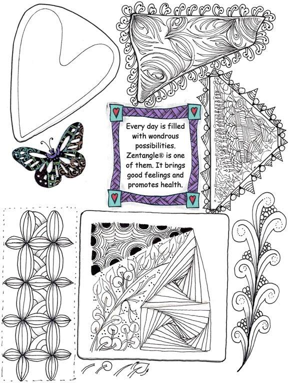 Zentangle from the Heart - photo 39