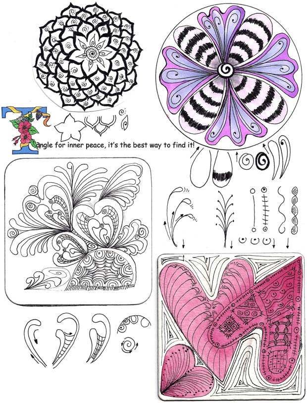 Zentangle from the Heart - photo 40