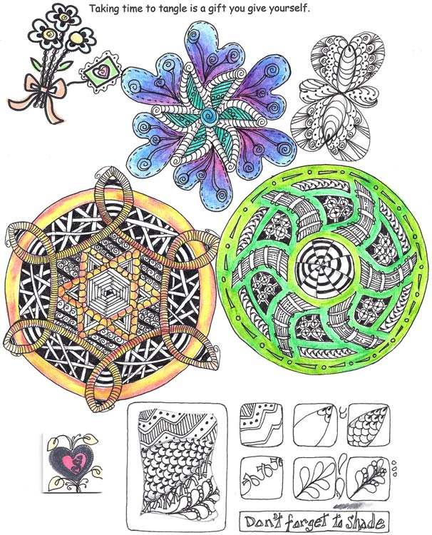 Zentangle from the Heart - photo 52