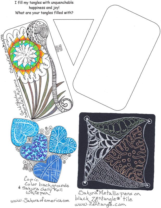 Zentangle from the Heart - photo 55