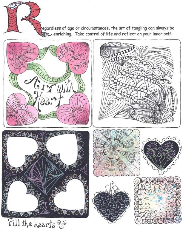 Zentangle from the Heart - photo 57