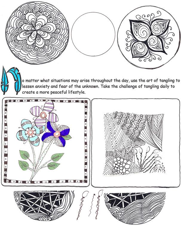 Zentangle from the Heart - photo 59