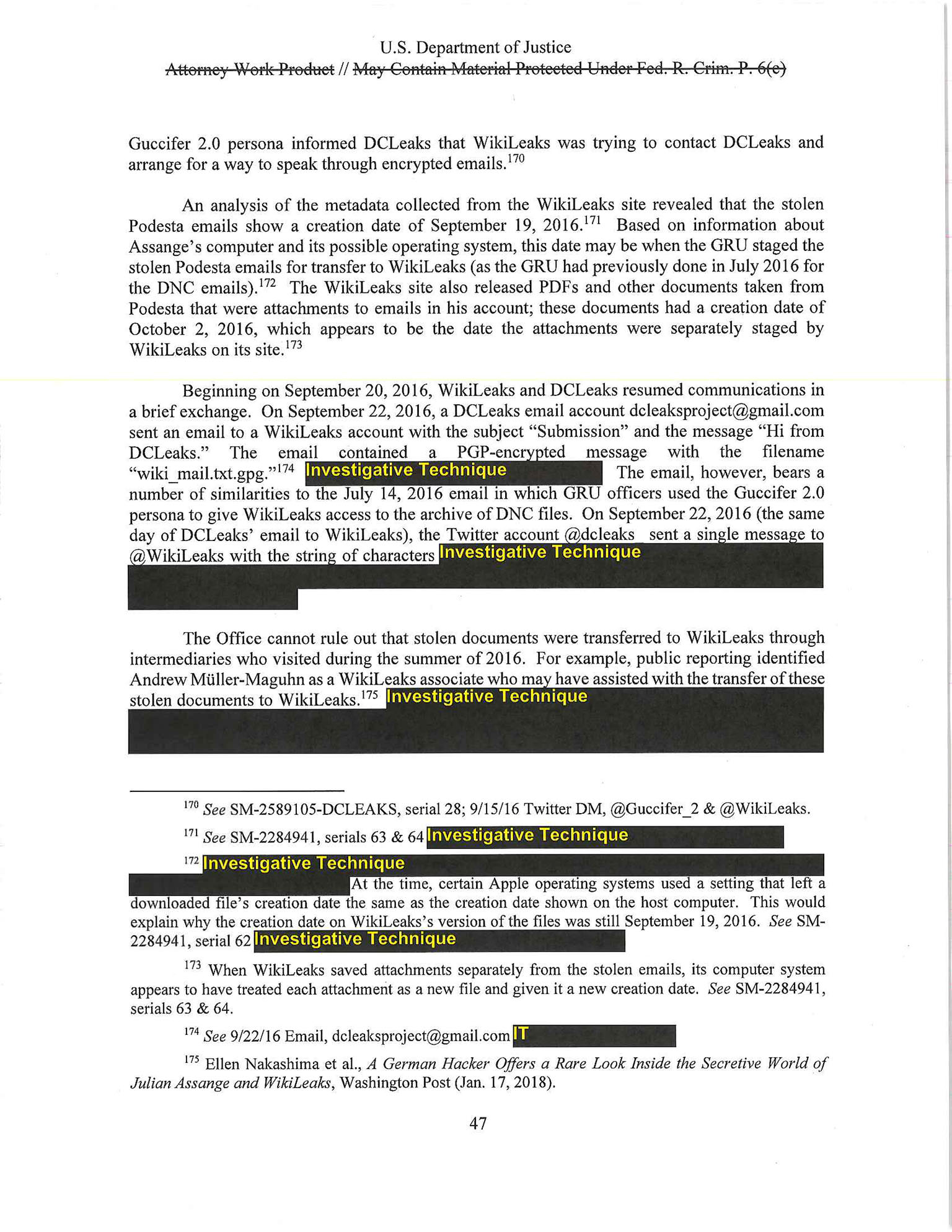 The Mueller Report - photo 48