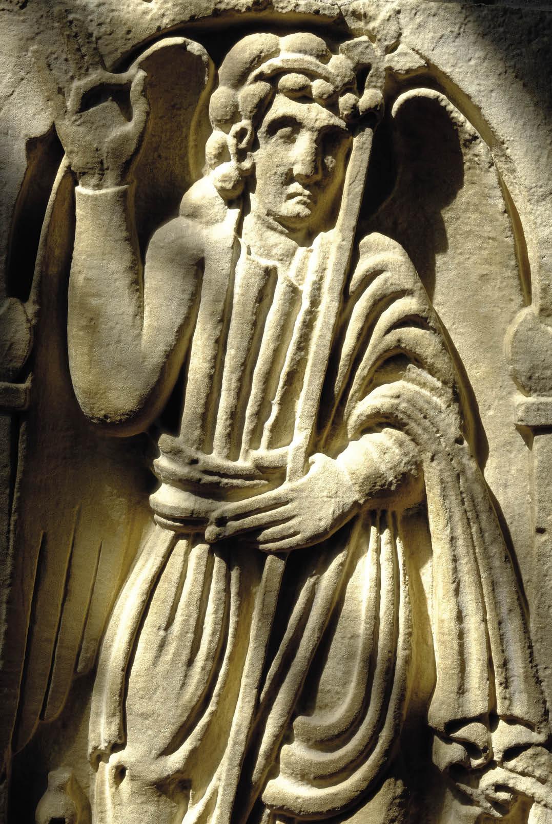 The Anglo-Saxon figures in the church at Breedon-on-the-Hill Leicestershire - photo 5