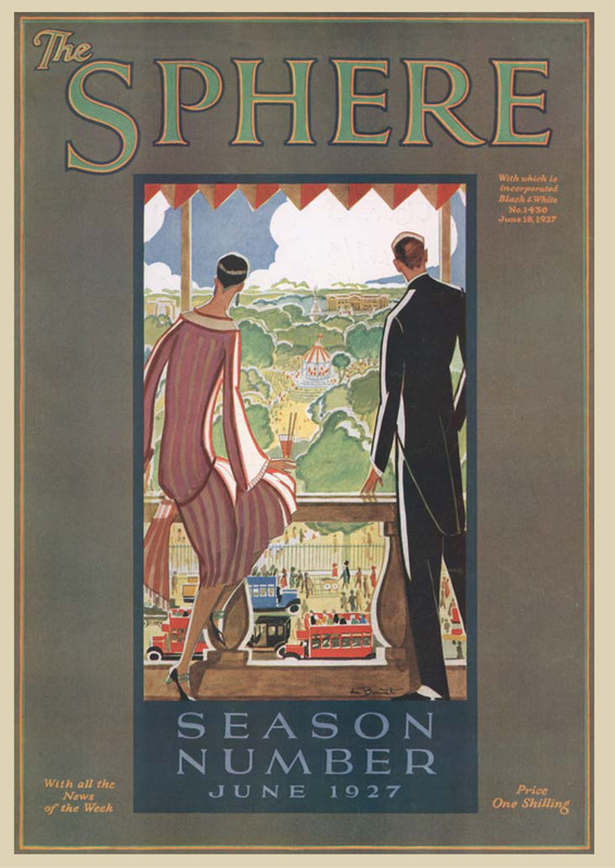 Front cover of The Spheres Season Number from June 1927 The quality weekly - photo 5