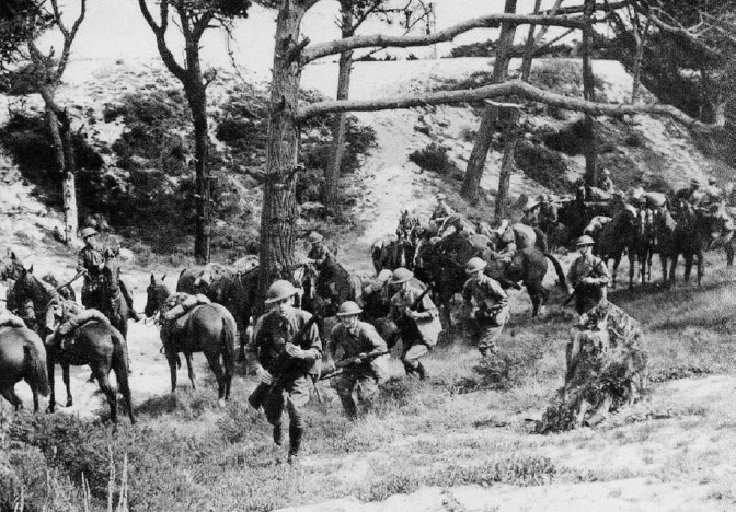 The basic cavalry unit was the eight-man rifle squad Well into the war it - photo 4