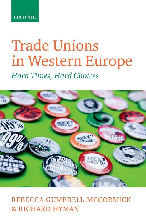 Trade Unions in Western Europe This page intentionally left blank Trade - photo 1