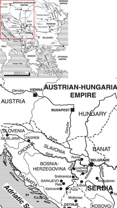 The Austro-Hungarian Balkan Army effectively an army group comprising 2nd Army - photo 4