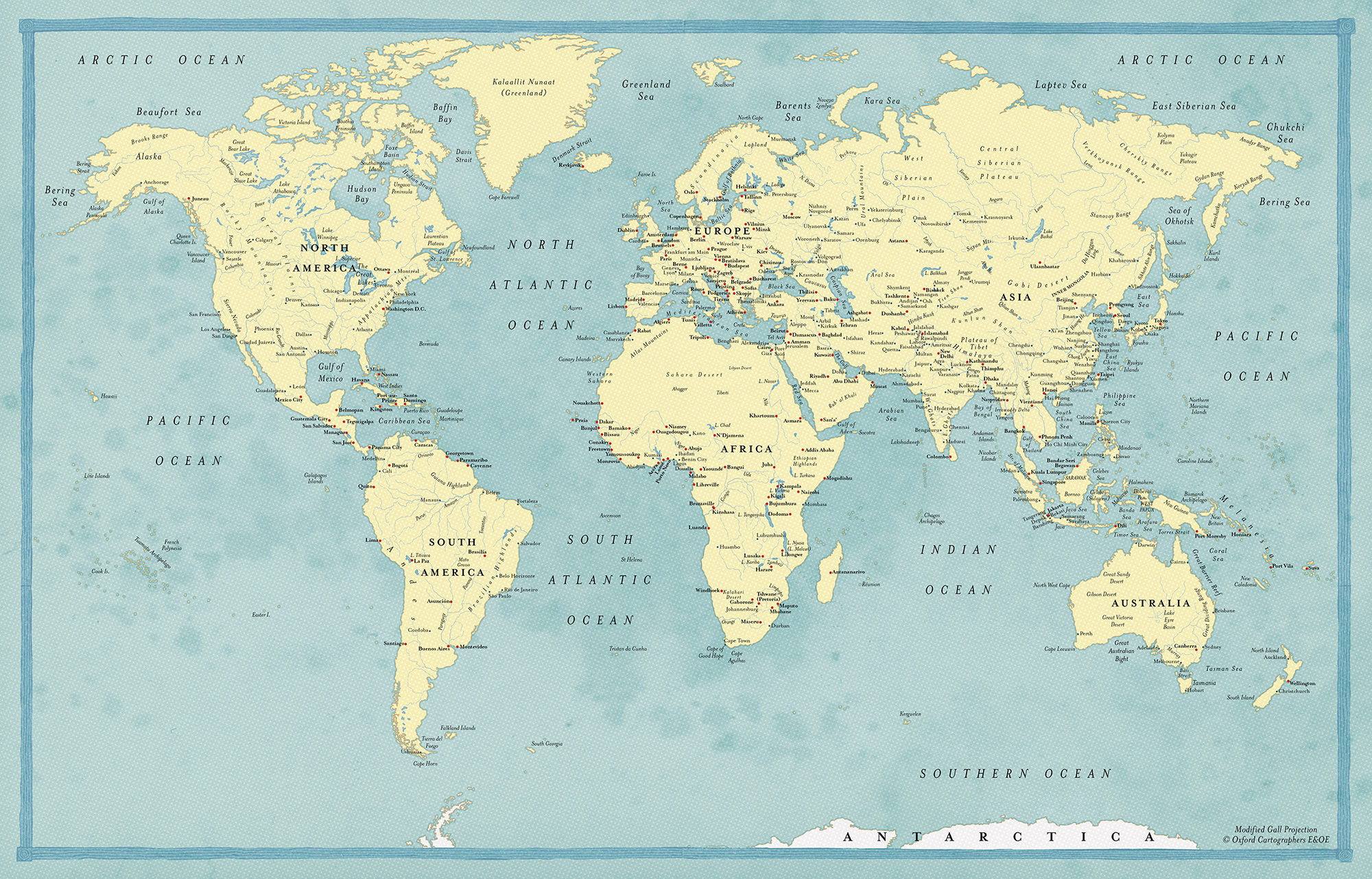 The World Today Maps are wonderful ways to help us think about the world - photo 5