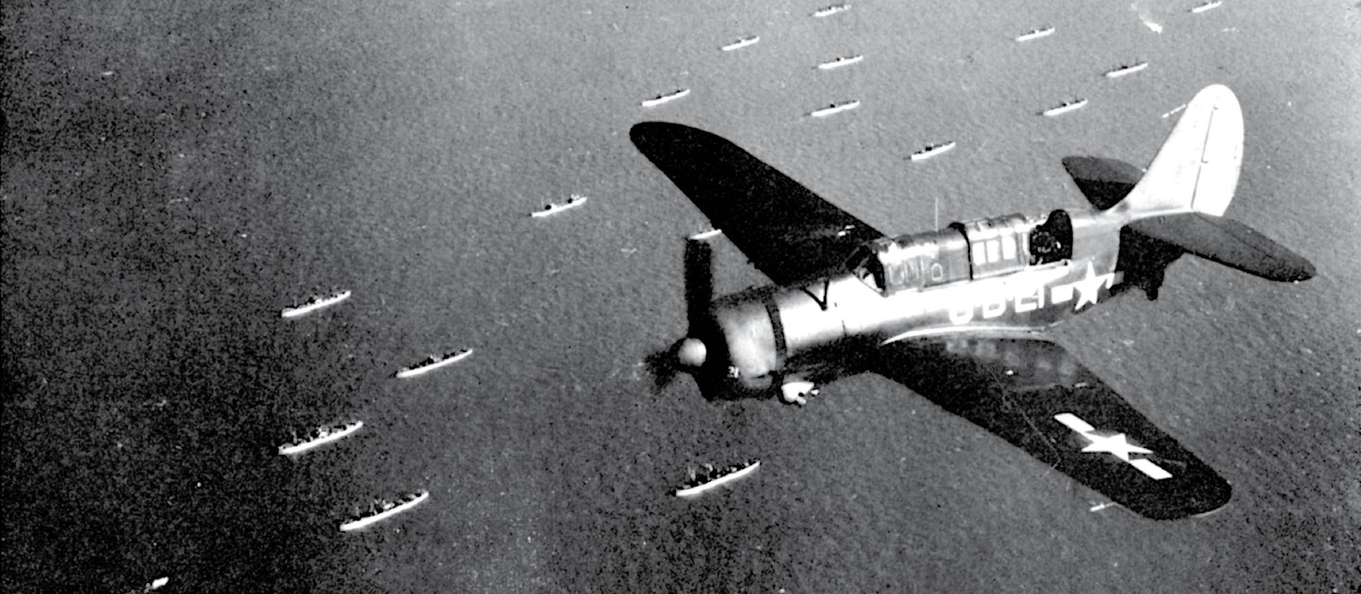 A Helldiver dive bomber guards a convoy off Norfolk Virginia While unsuitable - photo 3