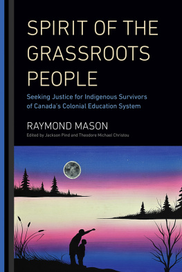 Raymond Mason - Spirit of the Grassroots People