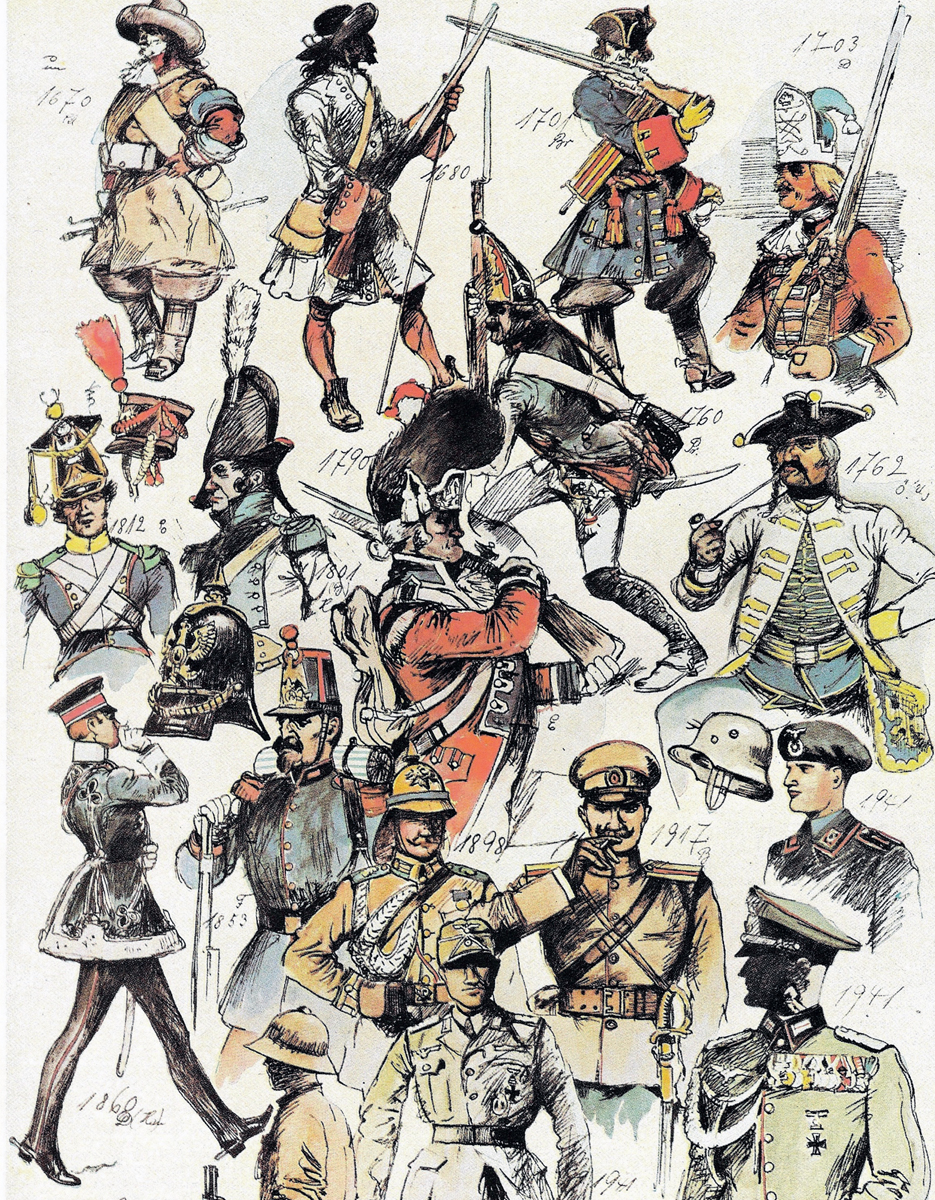 The development of military uniform 16701941 is depicted in this illustration - photo 3