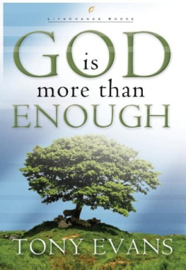 Tony Evans - God Is More Than Enough: The 23rd Psalm