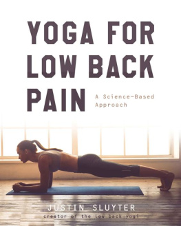 Sluyter - Yoga For Low Back Pain: A Science-Based Approach