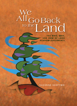 Suzanne Keeptwo We All Go Back to the Land