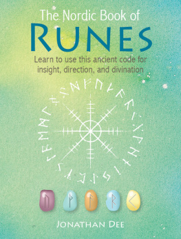 Dee Jonathan The Nordic Book of Runes