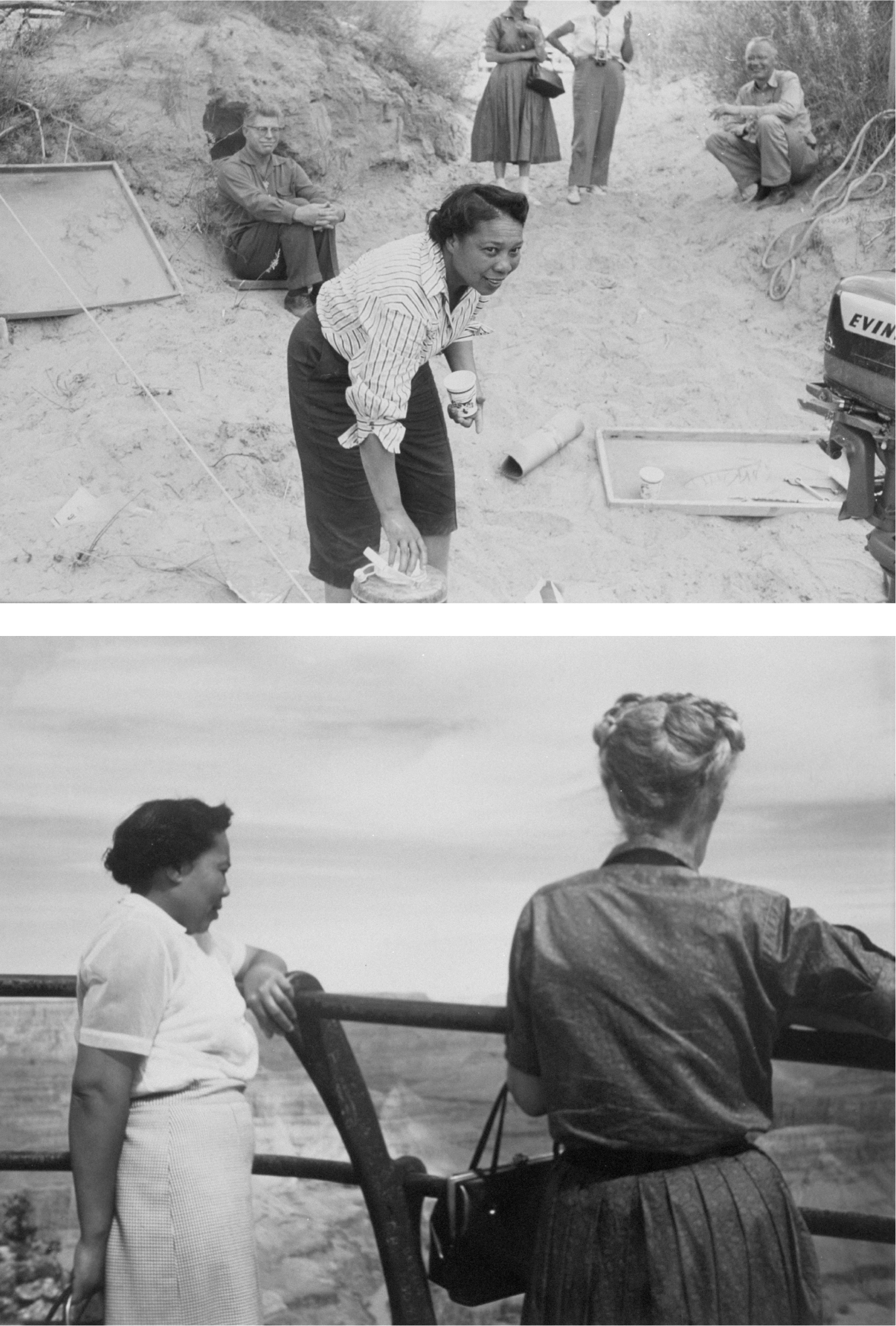 The authors aunt Lodell Matthews at the Colorado River circa 1956 Lodell - photo 4