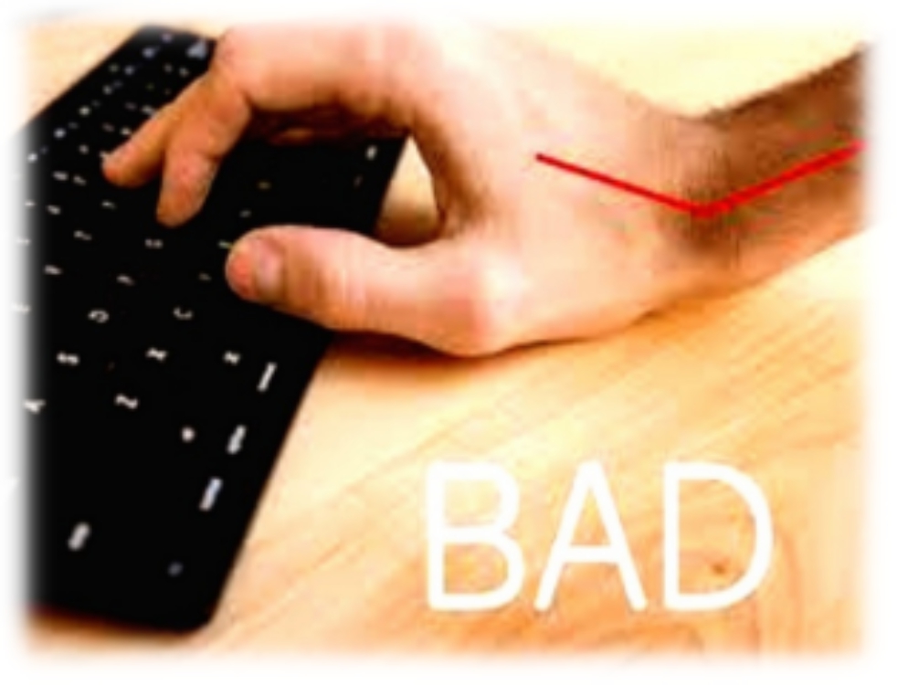 Good Correct Typing Posture To see what good typing posture correct hands and - photo 10