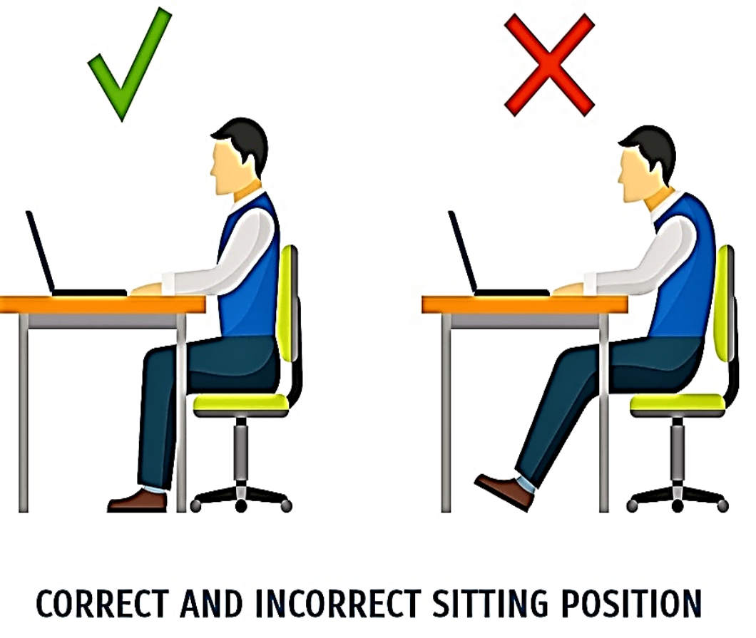 Good Correct Typing Posture To see what good typing posture correct hands and - photo 13