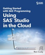 Ron Cody Getting Started with SAS Programming