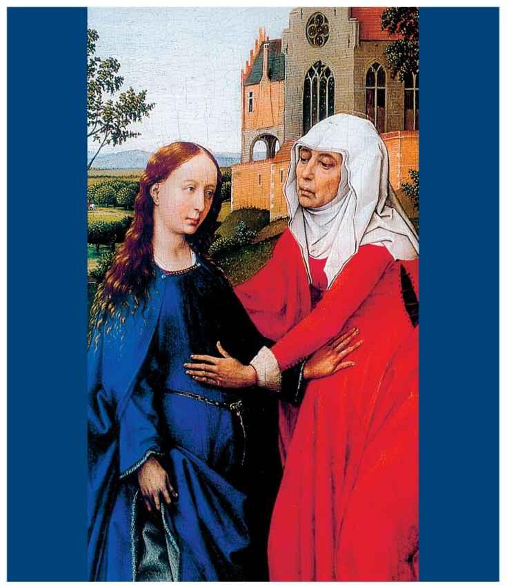 Roger van der Weyden ca 1400-1464 The Visitation The encounter between - photo 4