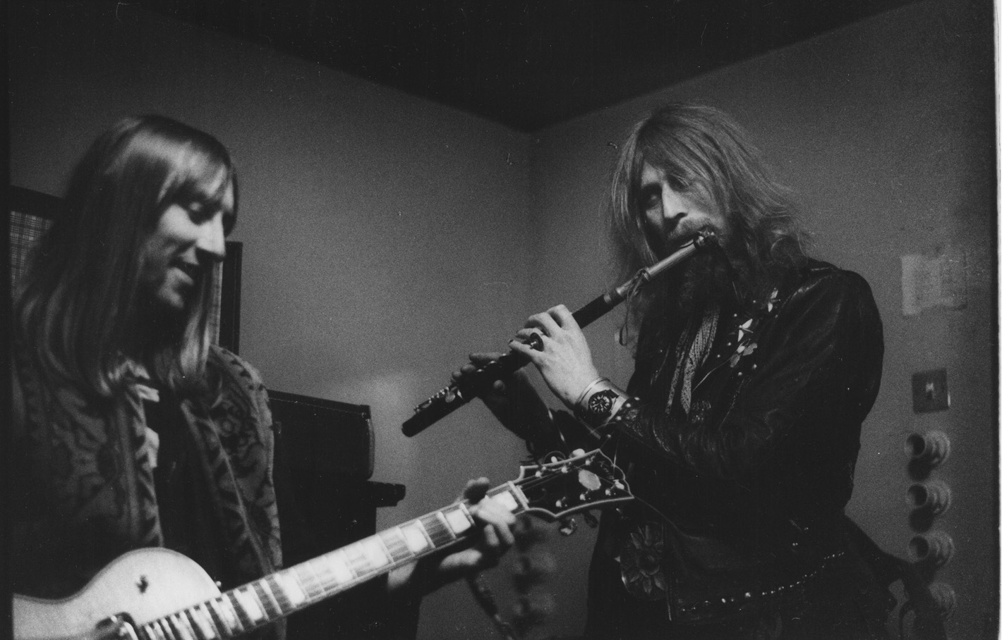 Brock and Turner rehearsal circa 1972 photo Pennie Smith Its the birth of - photo 4