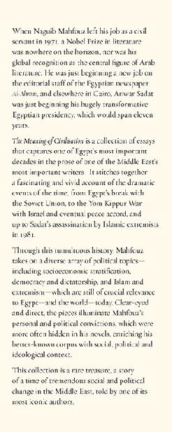 The Meaning of Civilisation Essays on Culture Religion and Politics The - photo 1