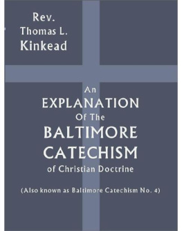 Thomas L. Kinkead - Baltimore Catechism No.4