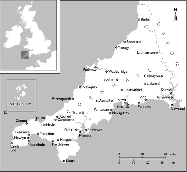 Map of Cornwall and the Isles of Scilly Tim Absalom The GeoMapping Unit - photo 3