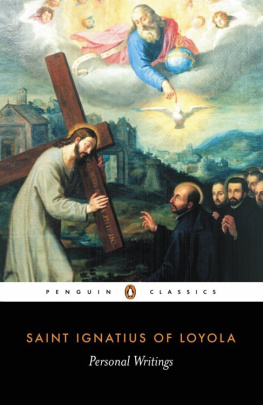 Ignatius of Loyola - Personal Writings