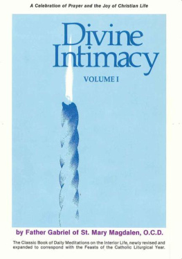 Father Gabriel Divine Intimacy Vol 1: 001