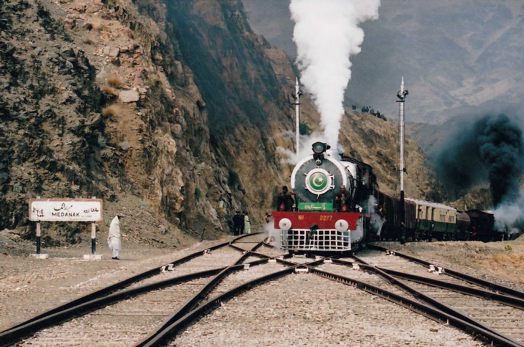 In January 2006 HGS 2-8-0 No 2277 makes an impressive entry to the first - photo 3