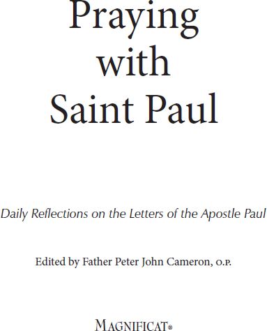 Foreword Father Peter John Cameron OP I began to develop a special love for - photo 1