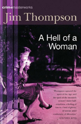 Jim Thompson - A Hell of a Woman (Crime Masterworks)