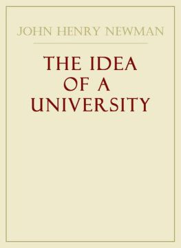 John Henry Newman - The Idea of a University