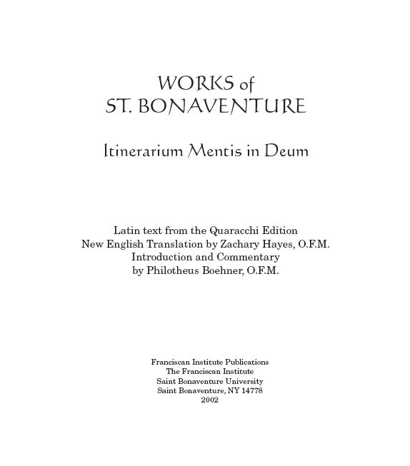 Copyright 2002 The Franciscan Institute St Bonaventure University St - photo 2