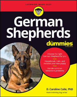 D. Caroline Coile - German Shepherds For Dummies