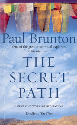 Paul Brunton The Secret Path