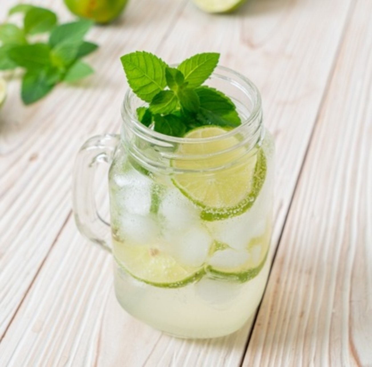 A classic mojito has rum lime and mint In this mocktail version however we - photo 9