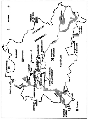 Berlin Names in capitals indicate districts mentioned in the text The - photo 3